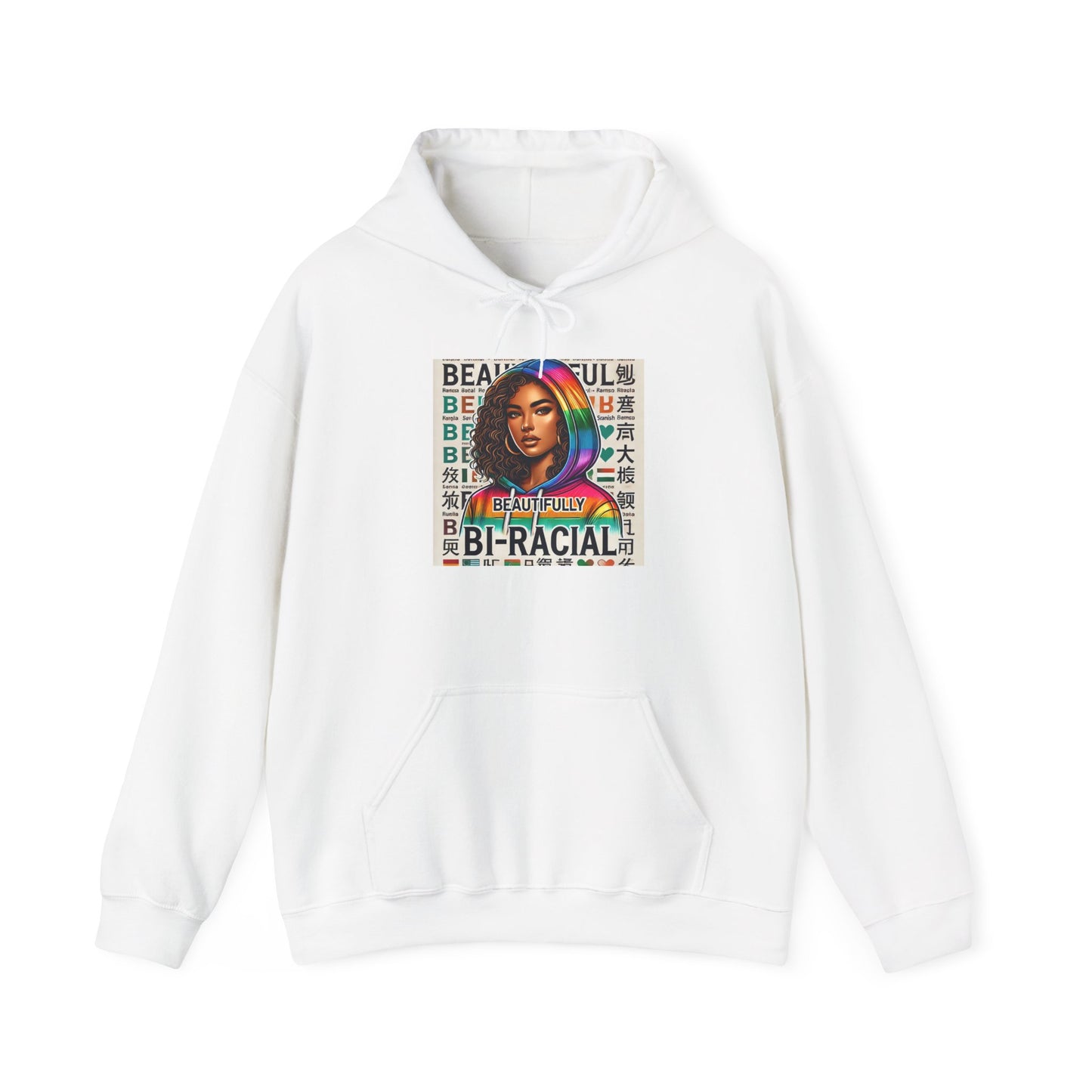 Beautifully Bi-Racial Unisex Heavy Blend™ Hooded Sweatshirt